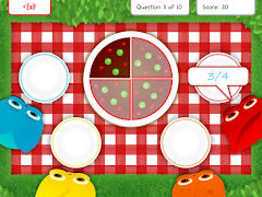 Squeebles Fractions captura de pantalla 5