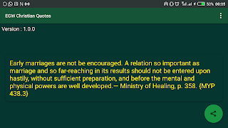 4 Schermata EGW Christian Quotes