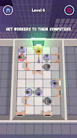Office work Slide Rush games ảnh chụp màn hình 2