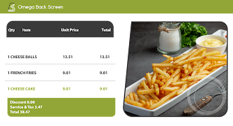 Omega POS Back Screen screenshot 5