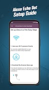 Alexa Echo Dot Setup guide تصوير الشاشة 2
