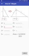 Area do Triangulo Poster
