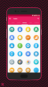 برنامه‌نما Circulus: material-style icons عکس از صفحه