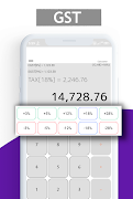 Calculator with History & GST imagem de tela 2