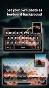 برنامه‌نما Transparent Keyboard عکس از صفحه