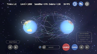 برنامه‌نما Space Debris Clicker عکس از صفحه