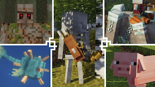 برنامه‌نما Mobs Animations Mod Minecraft عکس از صفحه