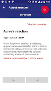 Offline Chemistry Dictionary screenshot 1