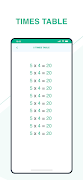 Multiplication table imagem de tela 2
