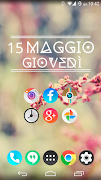 2 Schermata Aurora UI Zooper widget