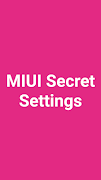 Secret Settings For MIUI Cartaz