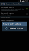 Samsung Security Policy Update screenshot 2