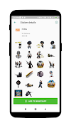 W Stickers screenshot 2