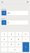 Square Root Calculator पोस्टर