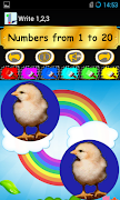 برنامهنما Write 123 - Learn Kids Numbers عکس از صفحه