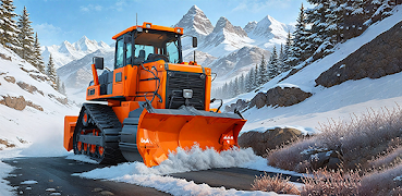 Poster JCB Gioco Simulazione di 3D