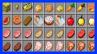 برنامه‌نما Food Mod Minecraft عکس از صفحه
