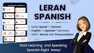 Learn Spanish for Beginners โปสเตอร์