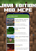 Java Edition Mod plakat