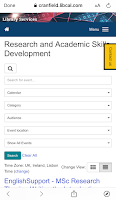 Cranfield University Libraries screenshot 4
