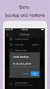 برنامه‌نما EasyNote - Notepad widget عکس از صفحه
