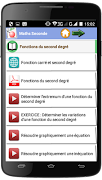 Maths Seconde Screenshot 1