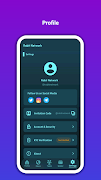 برنامه‌نما Rabit Network عکس از صفحه
