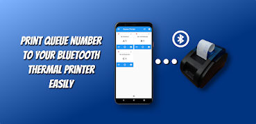 Queue Number Bluetooth Printer 海报