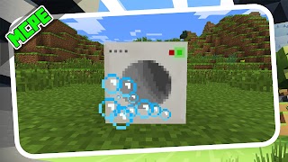 Washing Machine Mods Minecraft скриншот 1