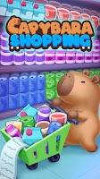Capybara Shopping Plakat