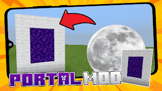 Portals mod for Minecraft PE ภาพหน้าจอ 1