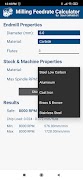 Milling Feedrate Calculator 截图 2