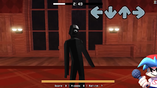 FNF ALL DOORS Rap Battle Mod постер