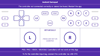 Gamepad Tester syot layar 1