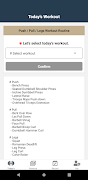 Push & Pull Workout ภาพหน้าจอ 1