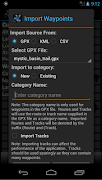 برنامه‌نما Waypoint Pro عکس از صفحه
