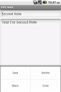 Note Pad imagem de tela 3