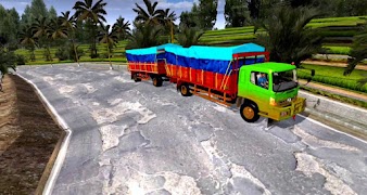 2 Schermata Mod Bussid Jalanan Rusak