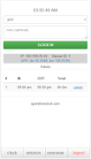 OpenTimeClock تصوير الشاشة 5