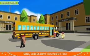 School Bus Game 2019 Ekran Görüntüsü 2