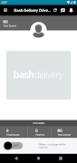 برنامه‌نما Bash Delivery Driver App عکس از صفحه