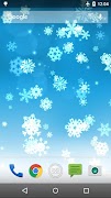 Snowflake Live Wallpaper poster
