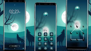 Full Moon Wolf Theme 截图 4