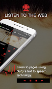 Surfy Browser: text-to-speech स्क्रीनशॉट 1