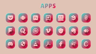 Mint Melon Icon Pack screenshot 6