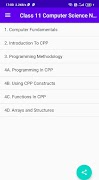 Class 11 Computer Science Note ポスター