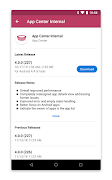 برنامه‌نما Visual Studio App Center عکس از صفحه