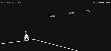 Crazy Moto Racer - 2D Racer скриншот 3