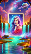 Waterfall Photo Frames Editor скриншот 1