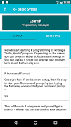 R Programming Tutorial Ekran Görüntüsü 1